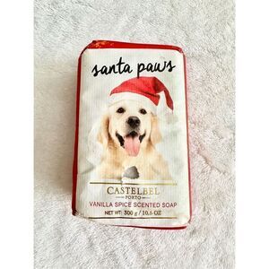 Santa paws CASTELBEL •* PORTO•VANILLA SPICE SCENTED SOAP NET WT: 300 g / 10,5 OZ